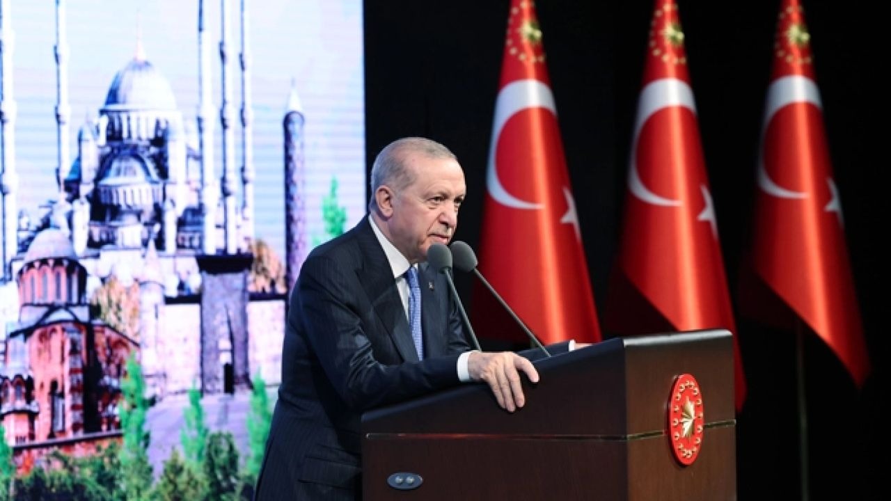 Cumhurbaşkanı Erdoğan: 202 vakıf eserini yeniden ayağa kaldırdık