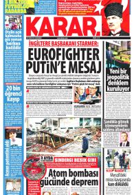 KARAR Gazete Manşeti