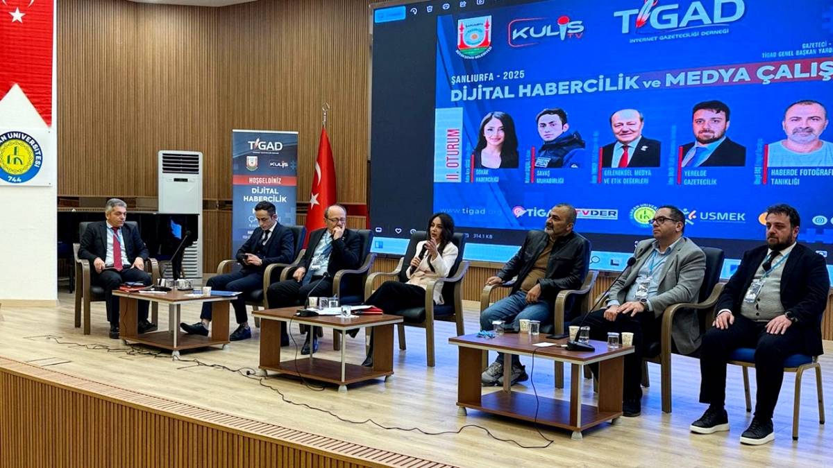 ŞANLIURFA'DA TİGAD DİJİTAL MEDYA ÇALIŞTAYI TÜRKİYE’NİN DİJİTAL MEDYA VİZYONUNA YÖN VERDİ