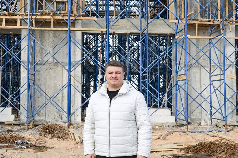 Aksaray'da Yeni Şehir Mezarlığı Külliye Projesi  hızla Yükseliyor